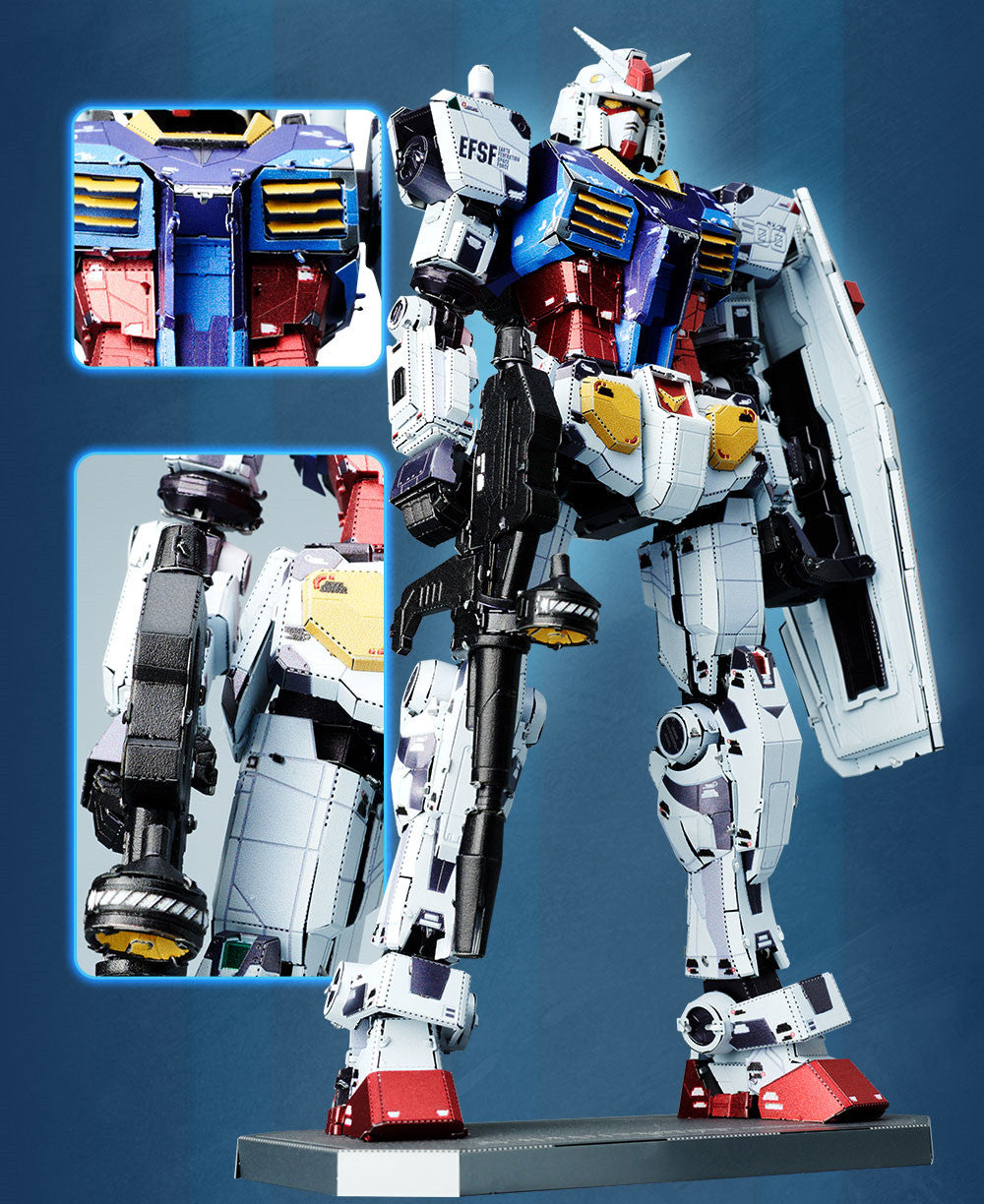 BN Metal Works RX-78F00 Gundam GFY Yokohama Version Metal Assembly Kit