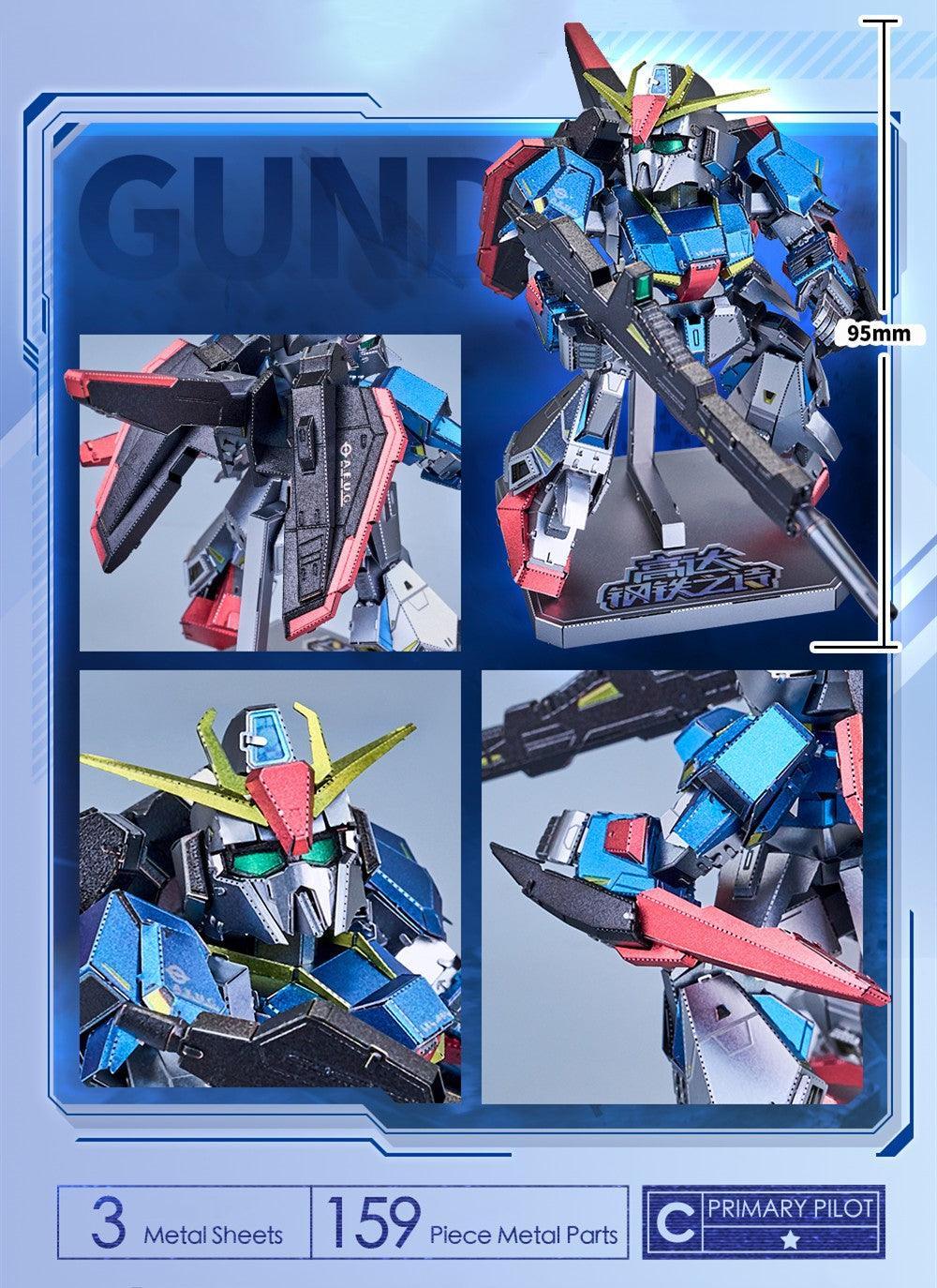 Piececool - BN Metal Works SD Gundam Poetry of Steel Metal Assembly Kit - inshobby.com