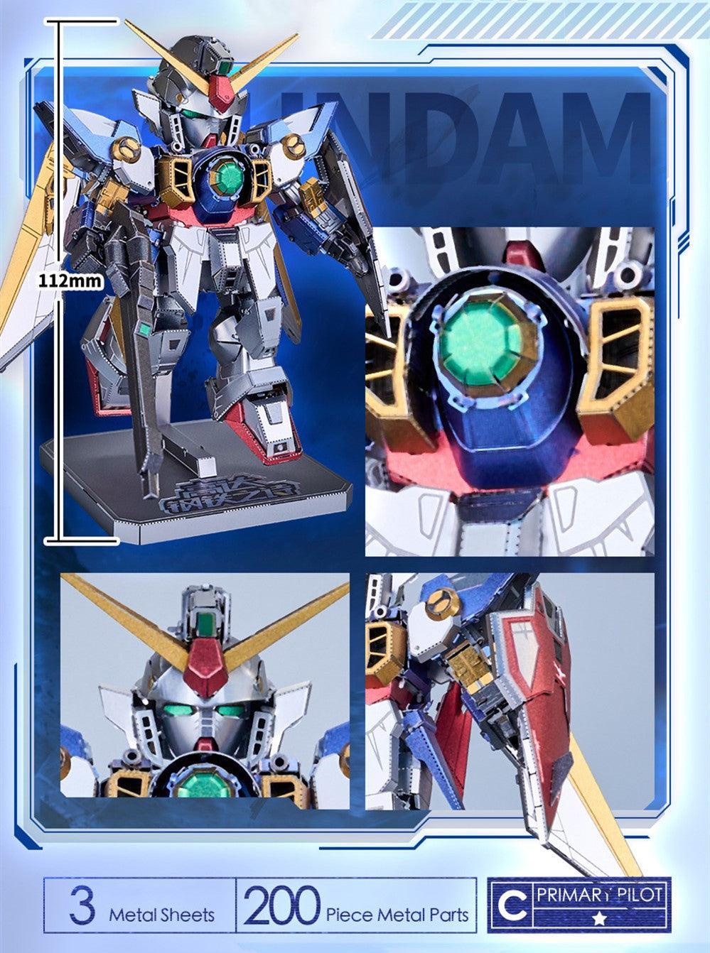 Piececool - BN Metal Works SD Gundam Poetry of Steel Metal Assembly Kit - inshobby.com