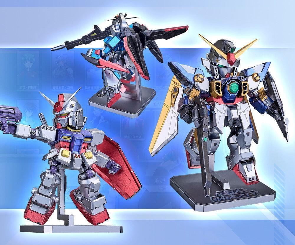 Piececool - BN Metal Works SD Gundam Poetry of Steel Metal Assembly Kit - inshobby.com