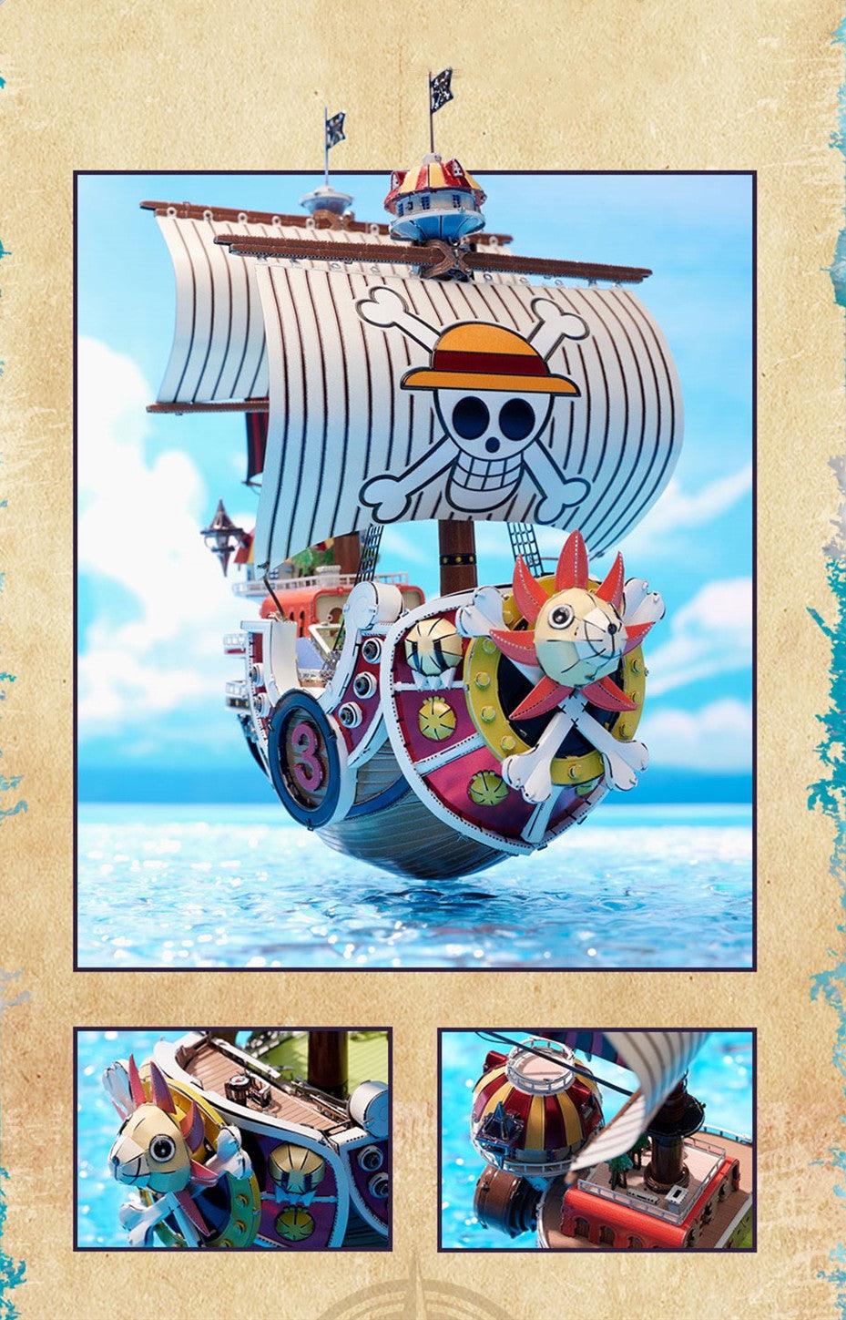 Piececool - BN Metal Works Thousand Sunny Pirates Ship Metal Assembly Kit