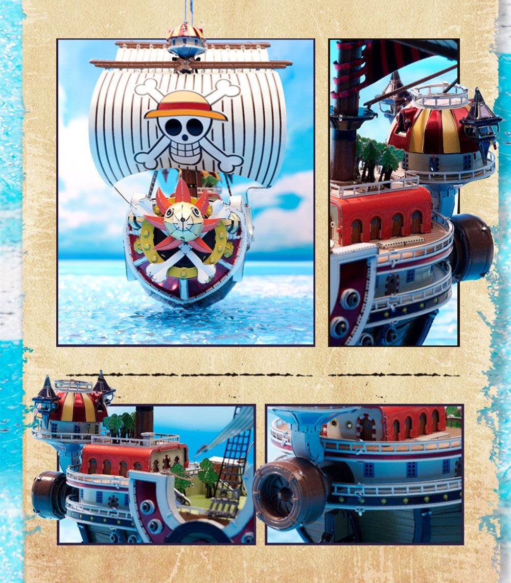 BN Metal Works Thousand Sunny Pirates Ship Metal Assembly Kit
