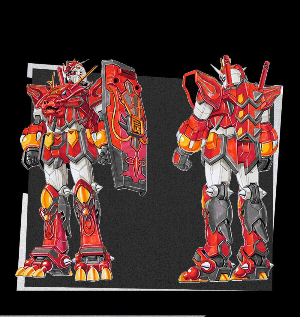Piececool - BN Metal Works Twelve Chinese Zodiac 2024 Dragon Gundam Metal Assembly Kit - inshobby.com