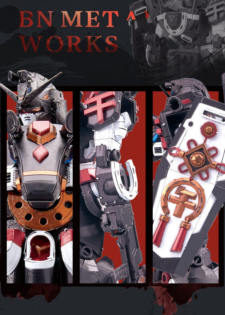 Piececool - BN Metal Works Twelve Chinese Zodiac 2026 Horse Gundam Metal Assembly Kit - inshobby.com