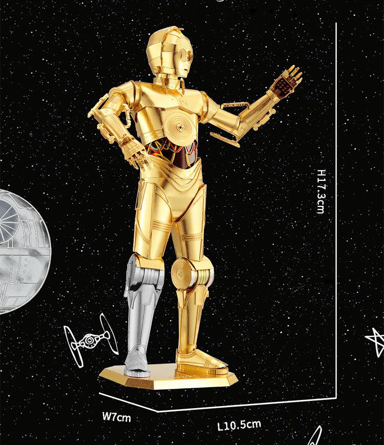 Piececool - C-3PO Metal Assembly Kit - inshobby.com