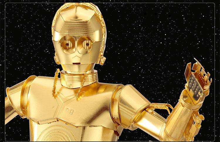 Piececool - C-3PO Metal Assembly Kit - inshobby.com