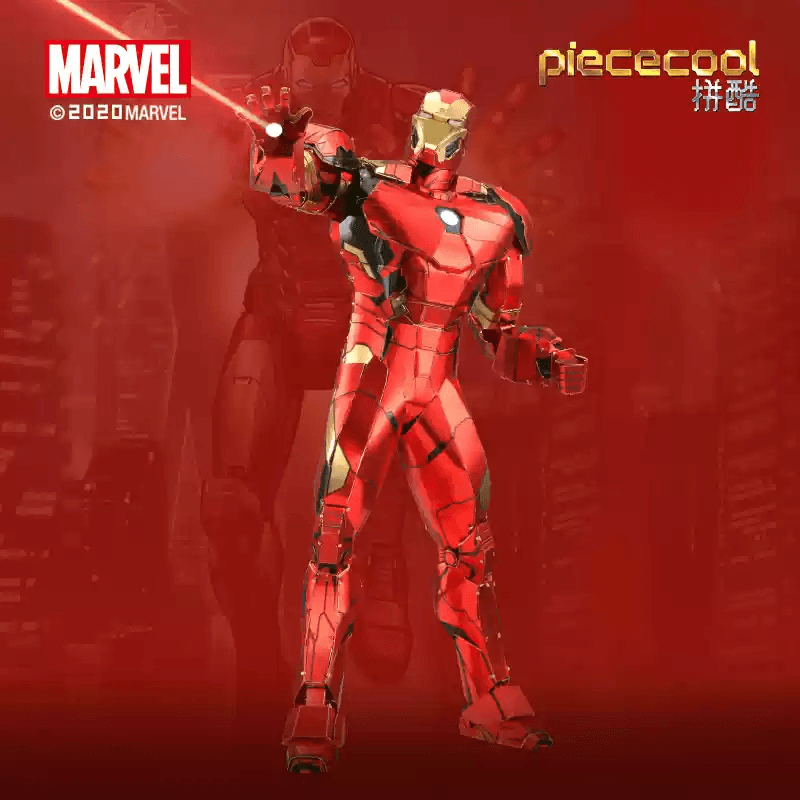 Piececool - Iron Man Metal Assembly Kit - inshobby.com