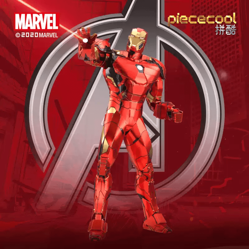 Piececool - Iron Man Metal Assembly Kit - inshobby.com