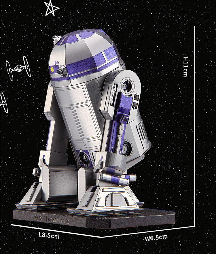 Piececool - R2-D2 Metal Assembly Kit - inshobby.com