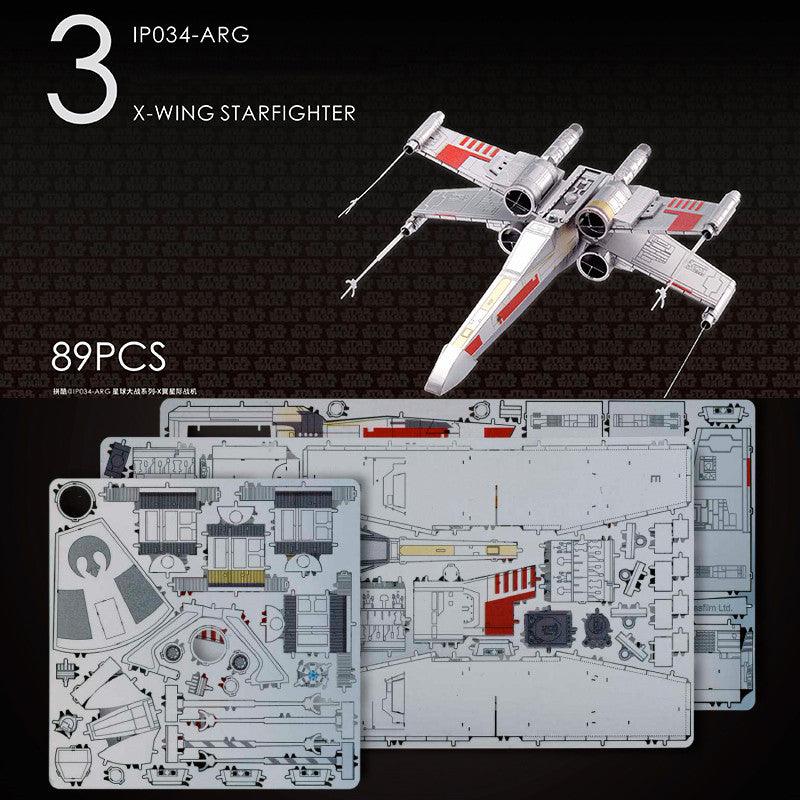 Piececool - X-Wing Starfighter Metal Assembly Kit - inshobby.com