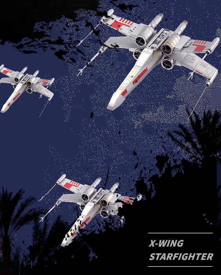 Piececool - X-Wing Starfighter Metal Assembly Kit - inshobby.com