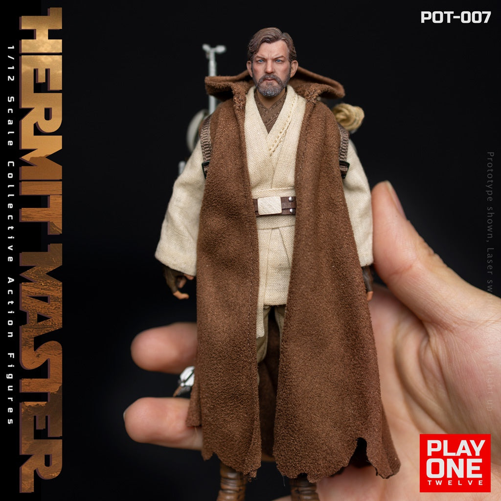Play One Twelve - 1:12 Hermit Master Action Figure - inshobby.com