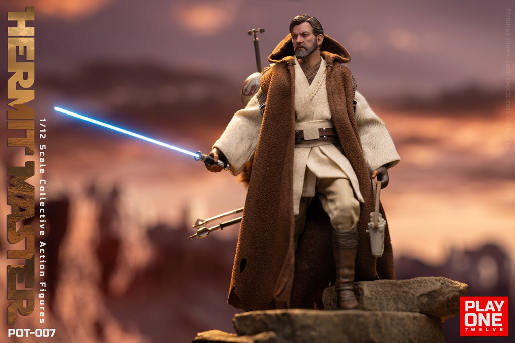 Play One Twelve - 1:12 Hermit Master Action Figure - inshobby.com
