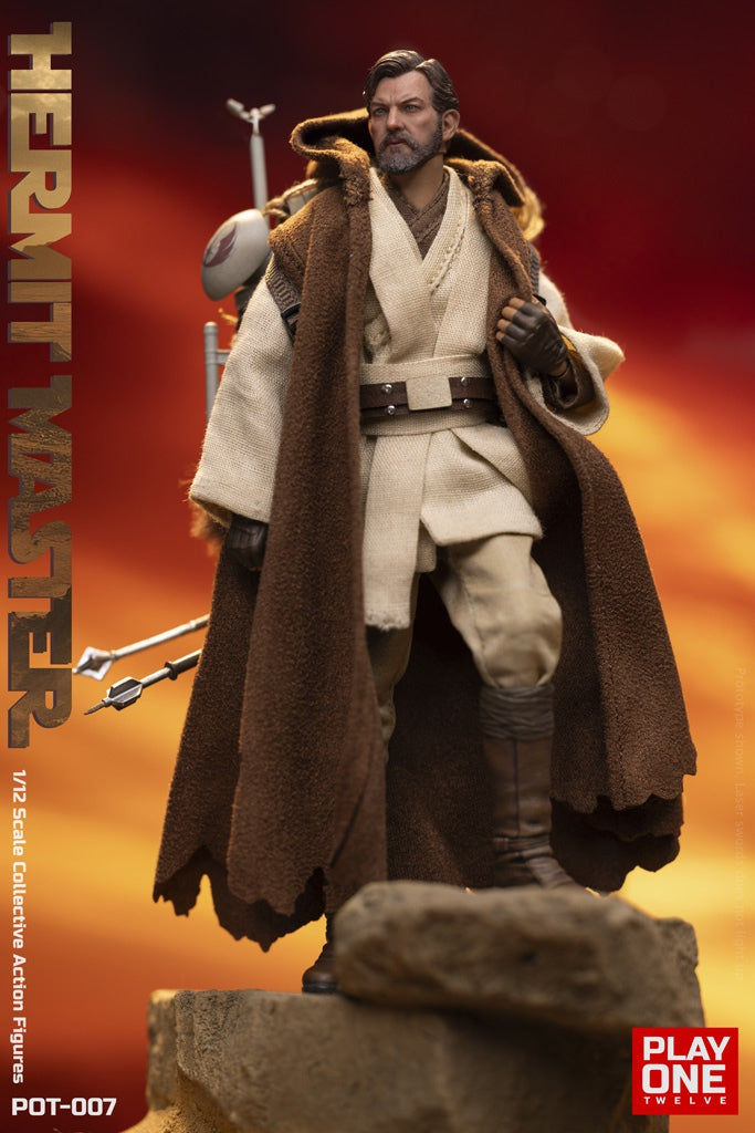 Play One Twelve - 1:12 Hermit Master Action Figure - inshobby.com