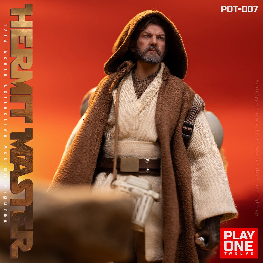 Play One Twelve - 1:12 Hermit Master Action Figure - inshobby.com
