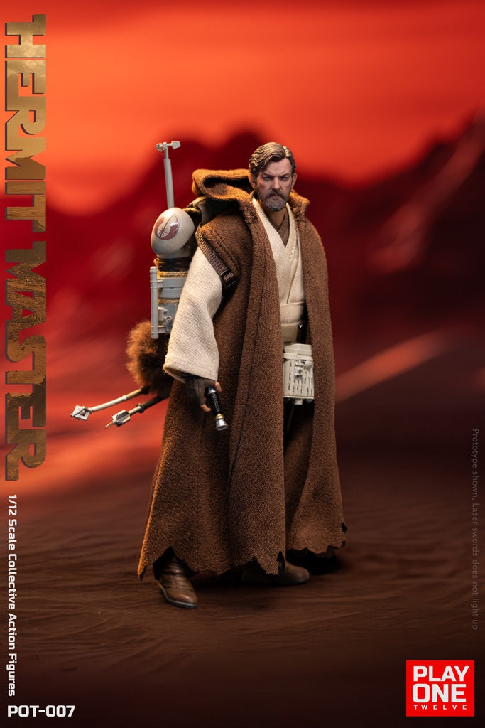 Play One Twelve - 1:12 Hermit Master Action Figure - inshobby.com
