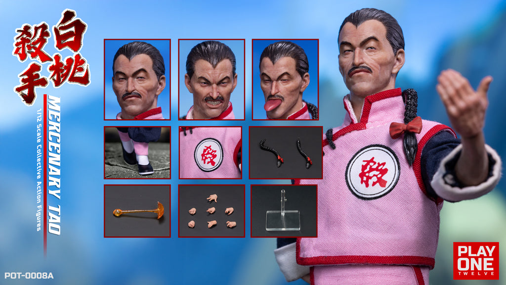 Play One Twelve - 1:12 Mercenary Tao Action Figure - inshobby.com