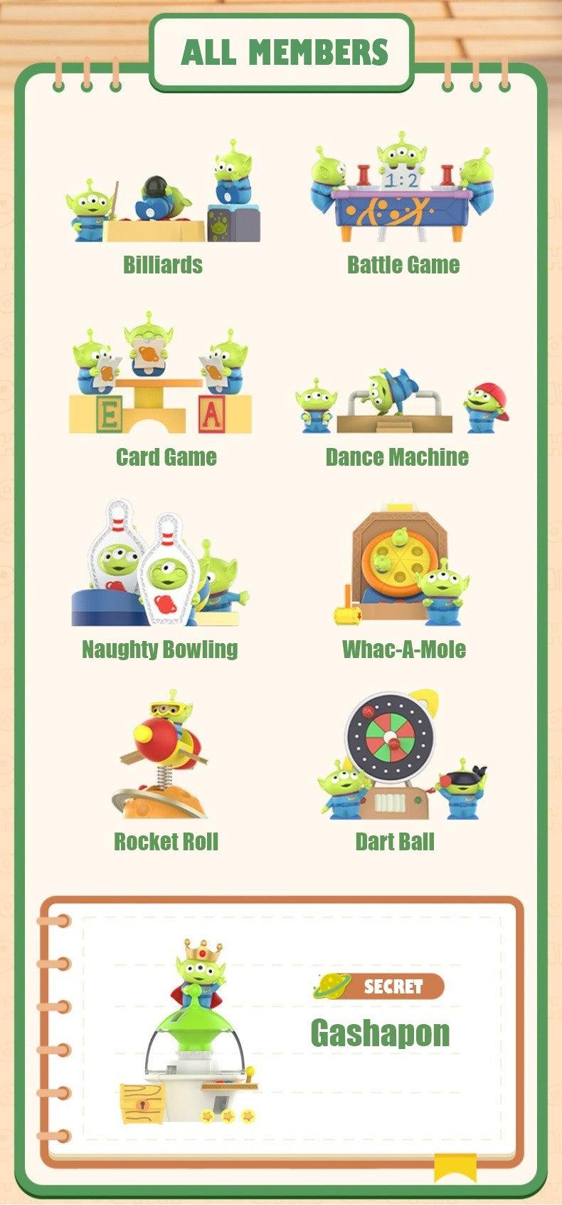 PopMart - Alien Toy Story Party Games Mini Figure - inshobby.com