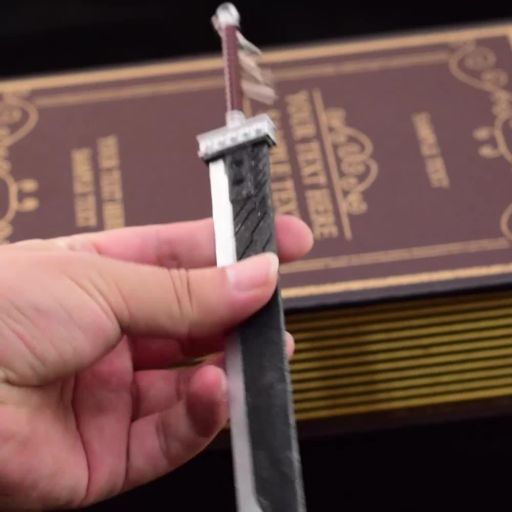 Precision - Cloud Strife Buster Sword (Black Color) Metal Replica - inshobby.com