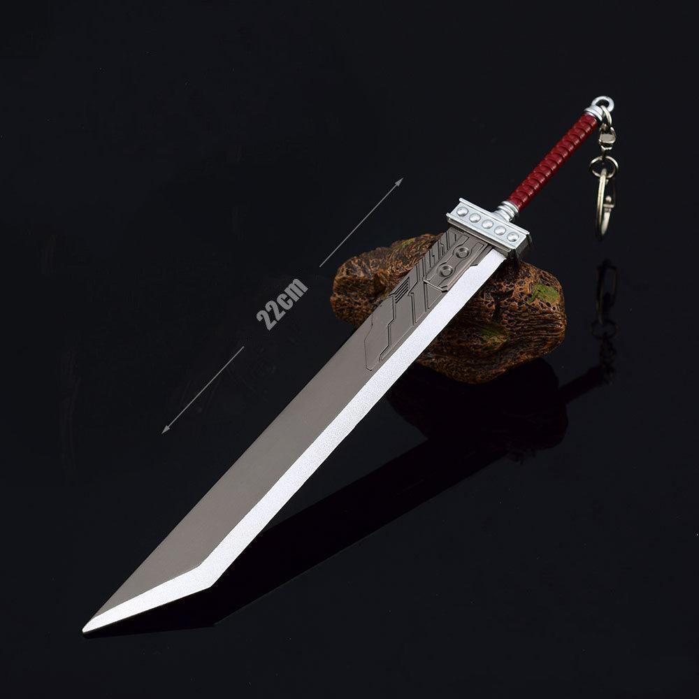Precision - Cloud Strife Buster Sword (Silver Color) Metal Replica - inshobby.com