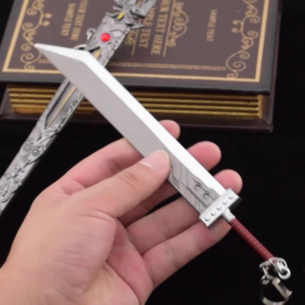 Precision - Cloud Strife Buster Sword (Silver Color) Metal Replica - inshobby.com