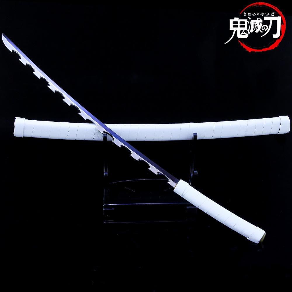 Precision - Hashibira Inosuke Nichirin Blade Sword Metal Replica - inshobby.com