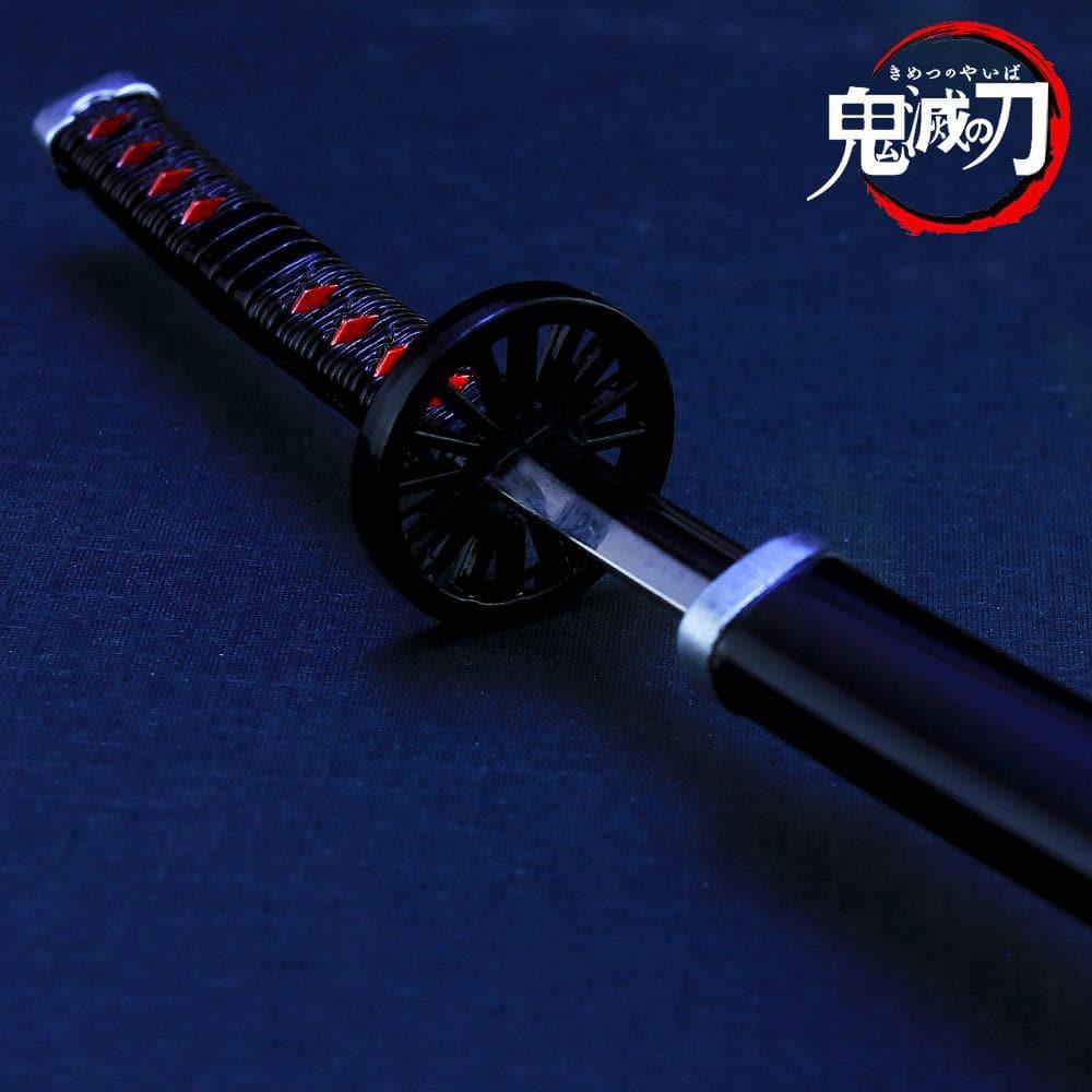 Precision - Kamado Tanjiro Black Sword Nichirin Blade Metal Replica