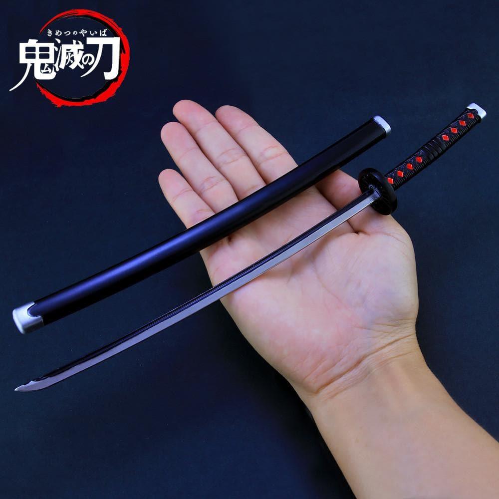 Precision - Kamado Tanjiro Black Sword Nichirin Blade Metal Replica