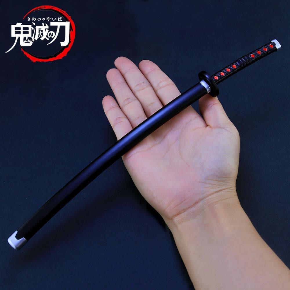 Precision - Kamado Tanjiro Black Sword Nichirin Blade Metal Replica