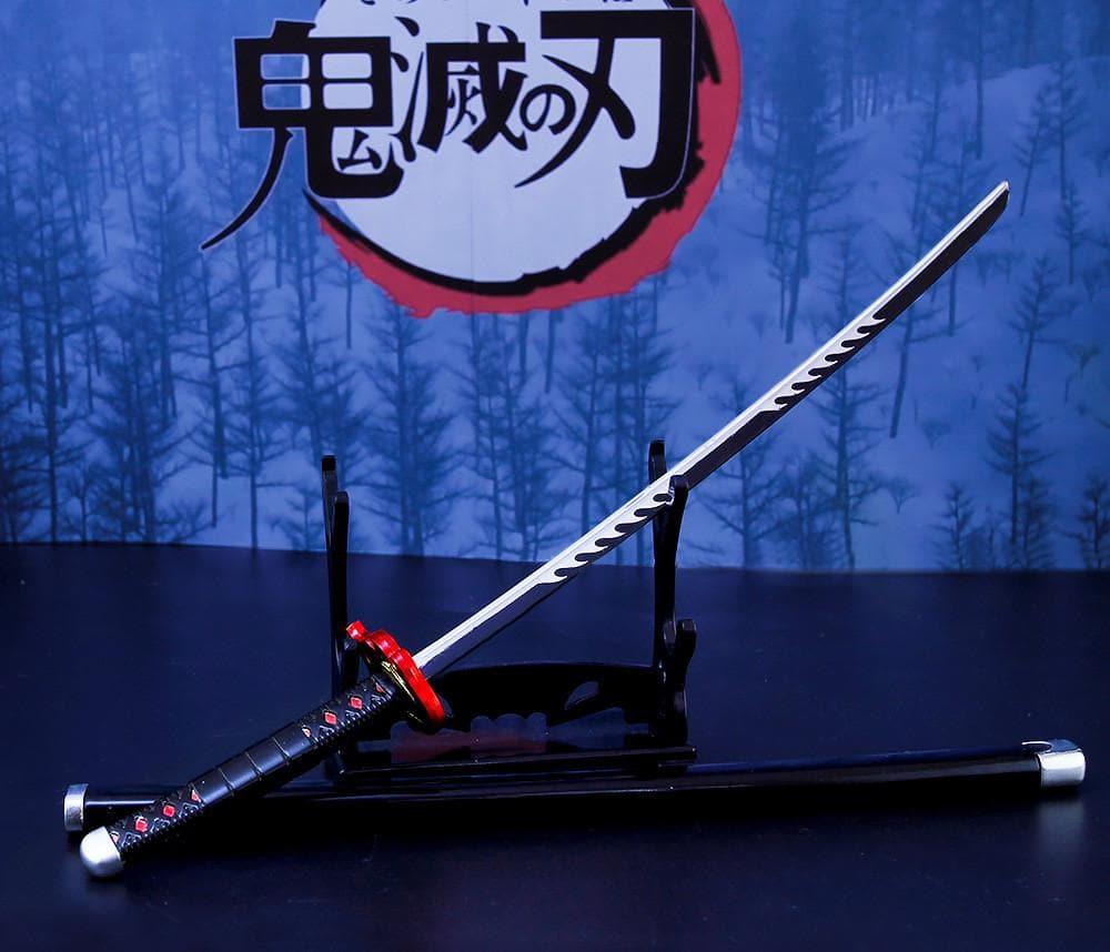 Precision - Kamado Tanjiro Nichirin Blade Red Sword Metal Replica