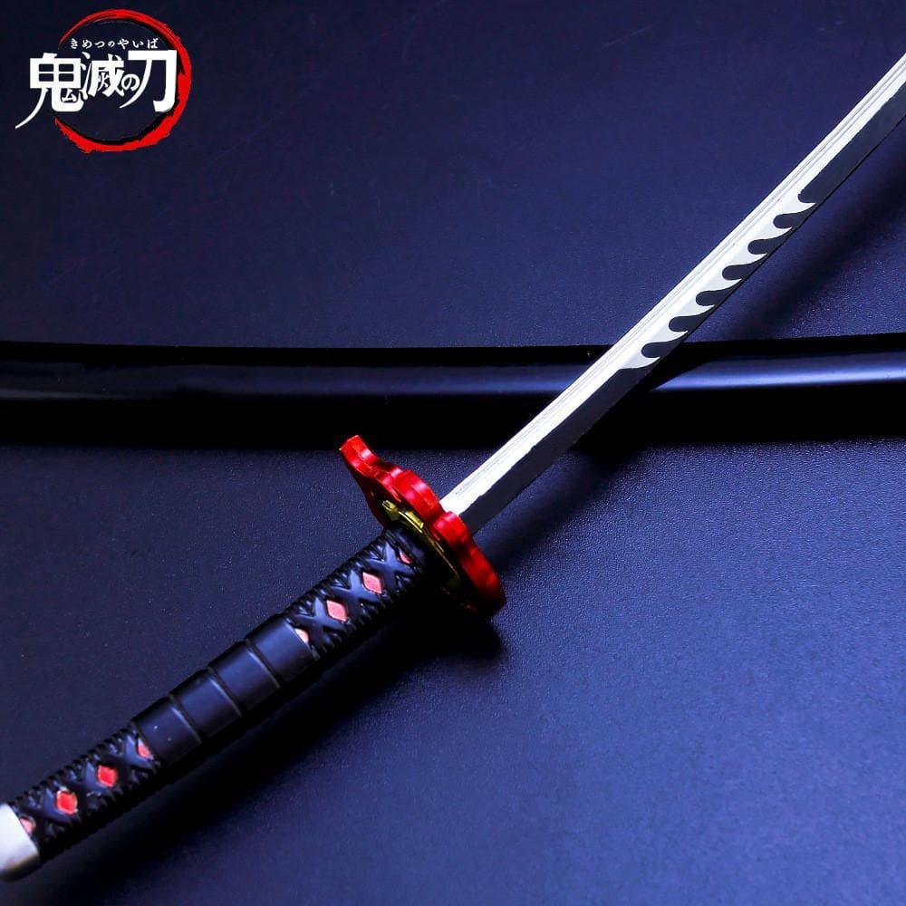 Precision - Kamado Tanjiro Nichirin Blade Red Sword Metal Replica