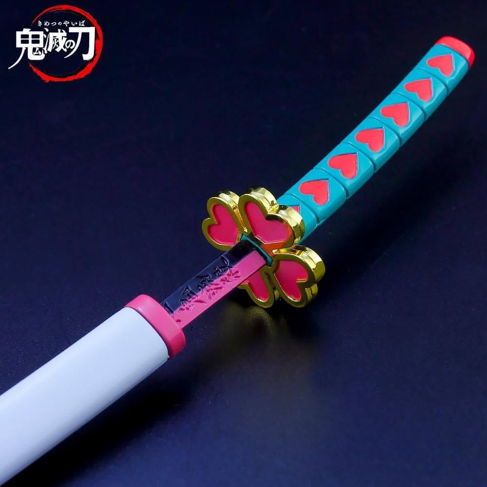 Precision - Kanroji Mitsuri Nichirin Blade Sword Metal Replica - inshobby.com