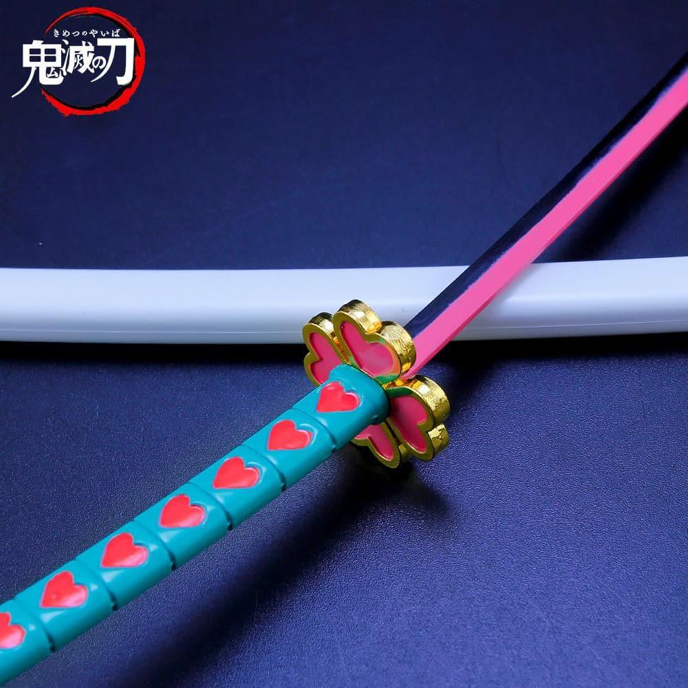 Precision - Kanroji Mitsuri Nichirin Blade Sword Metal Replica - inshobby.com