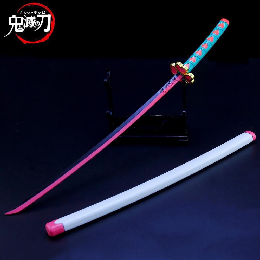Precision - Kanroji Mitsuri Nichirin Blade Sword Metal Replica - inshobby.com