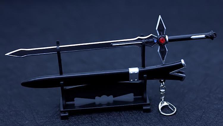 Precision - Kirito Dark Repulser Metal Sword Replica - inshobby.com
