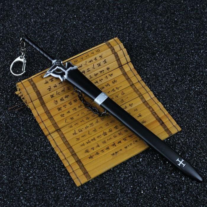Precision - Kirito Elucidator Metal Sword Replica - inshobby.com