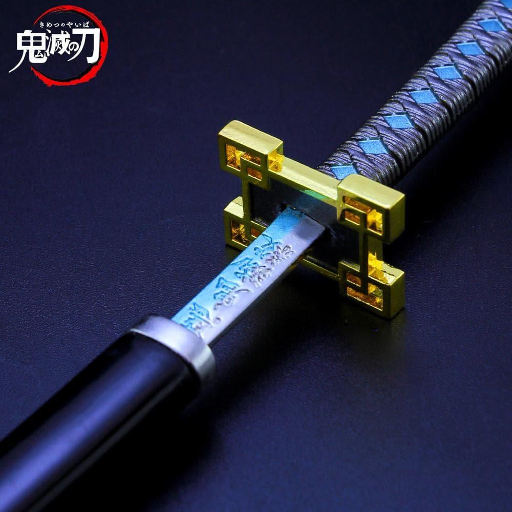 Precision - Muichiro Tokito Nichirin Blade Sword Metal Replica - inshobby.com