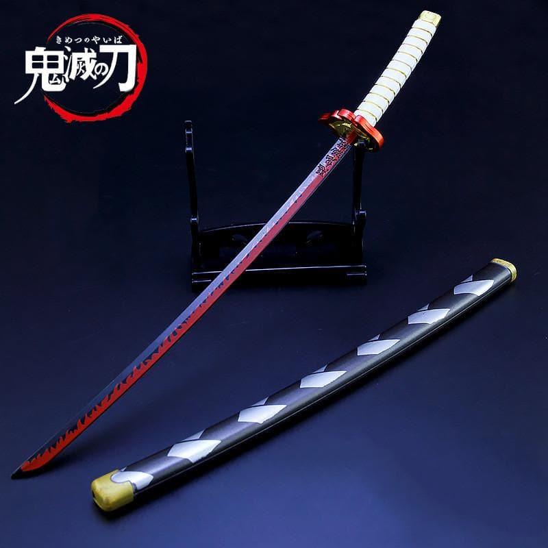 Precision - Rengoku Kyojuro Nichirin Blade Sword Metal Replica