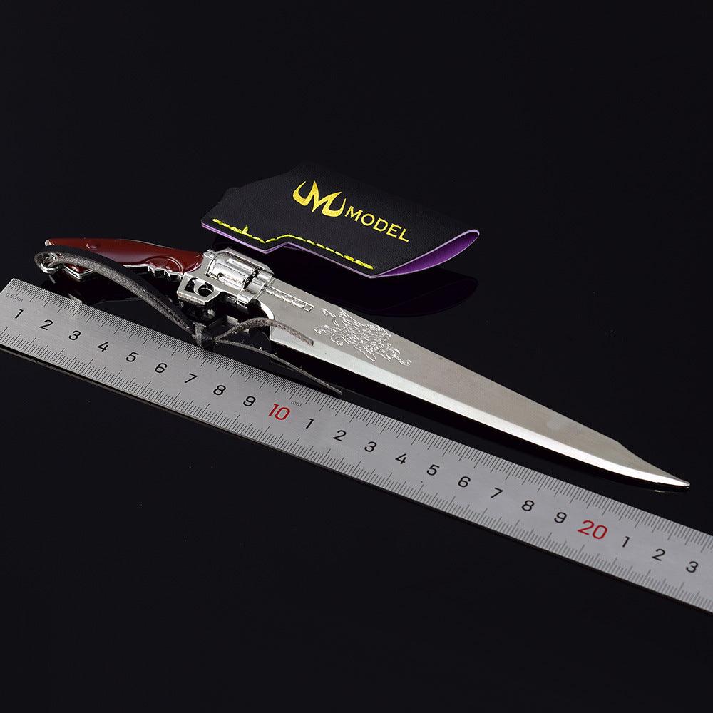 Precision - Squall Leonhart Revolver Gunblade Sword Metal Replica - inshobby.com