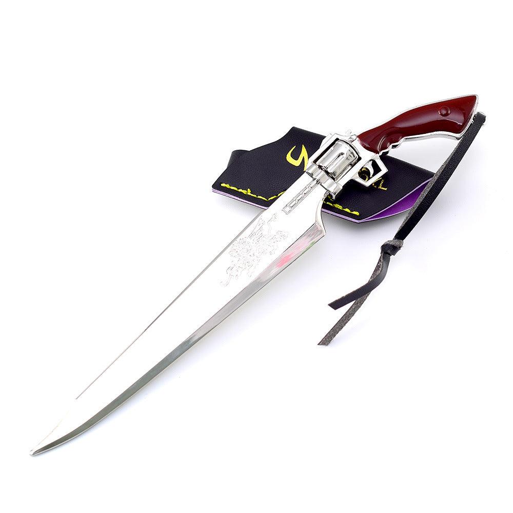 Precision - Squall Leonhart Revolver Gunblade Sword Metal Replica - inshobby.com