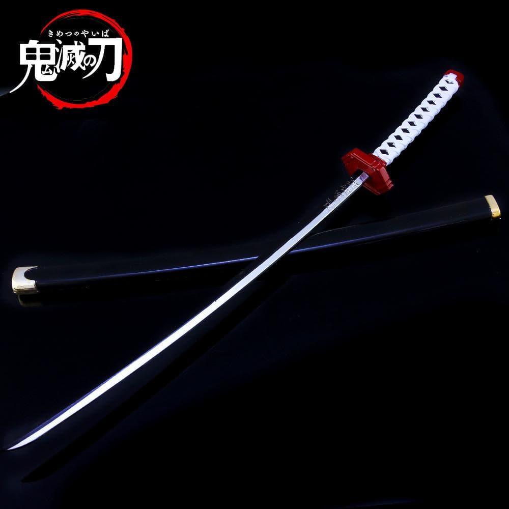 Precision - Tomioka Giyuu Nichirin Blade Sword Metal Replica - inshobby.com