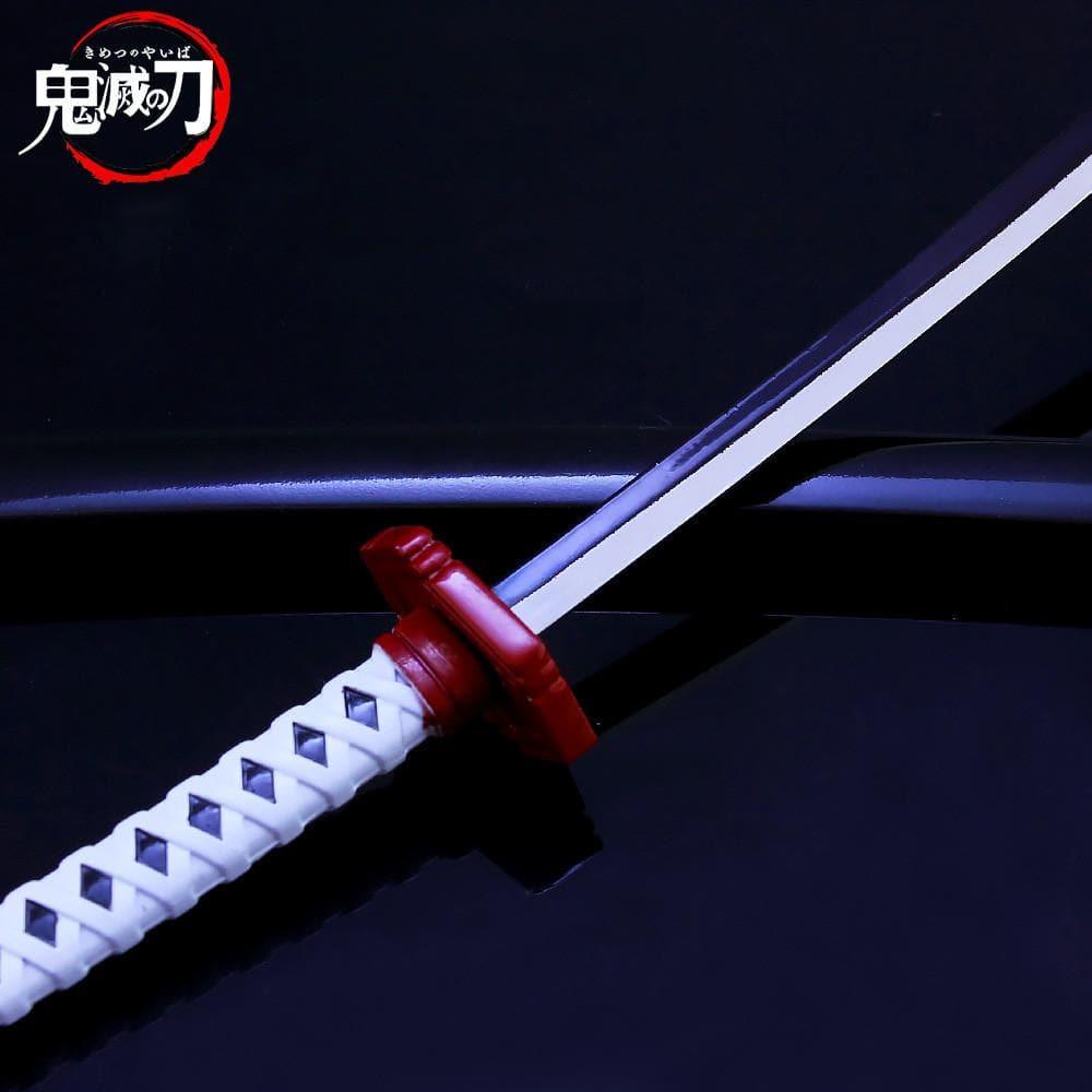 Precision - Tomioka Giyuu Nichirin Blade Sword Metal Replica - inshobby.com