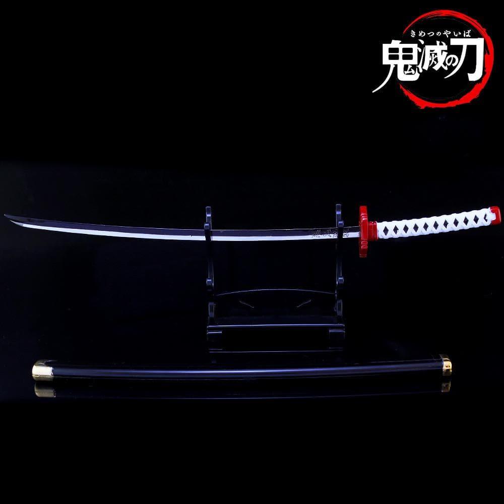 Precision - Tomioka Giyuu Nichirin Blade Sword Metal Replica - inshobby.com