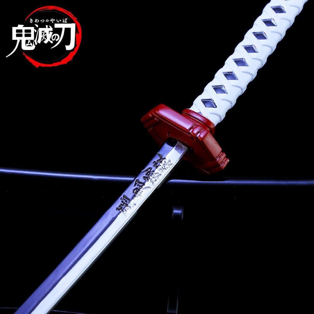 Precision - Tomioka Giyuu Nichirin Blade Sword Metal Replica - inshobby.com