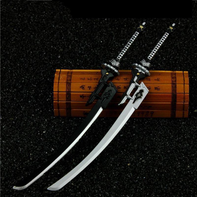 Precision - YoRHa No.2 Type B Double Katana Metal Sword Replica