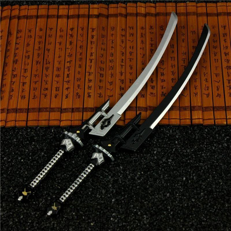Precision - YoRHa No.2 Type B Double Katana Metal Sword Replica