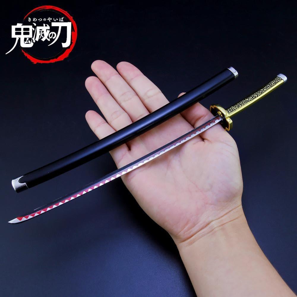 Precision - Yoriichi Tsugikuni Nichirin Blade Gold Sword Metal Replica