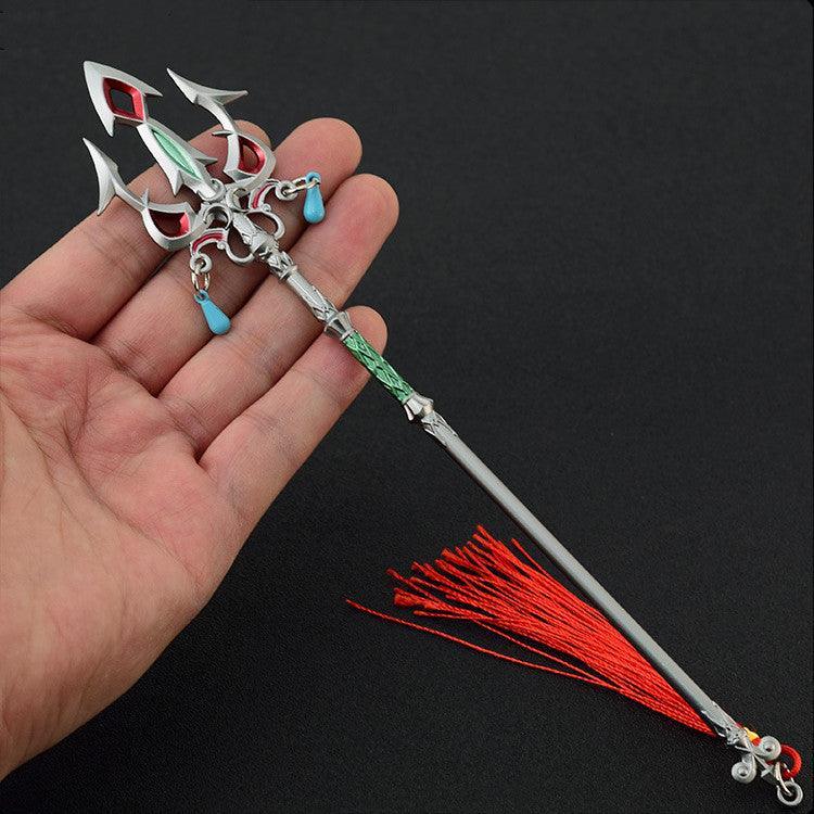 Precision - Zelda Lightscale Trident Spear Metal Replica - inshobby.com