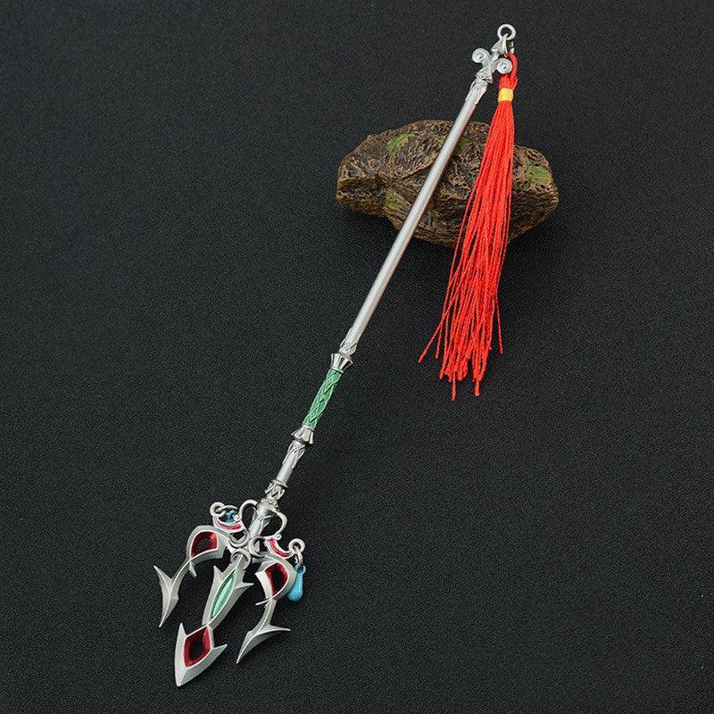 Precision - Zelda Lightscale Trident Spear Metal Replica - inshobby.com