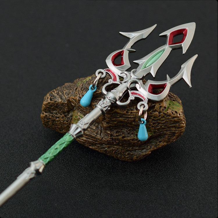 Precision - Zelda Lightscale Trident Spear Metal Replica - inshobby.com